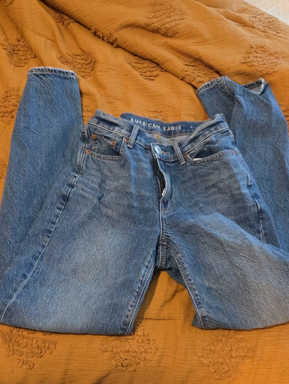 American Eagle Outfitters Light Blue Baggy Denim Jeans